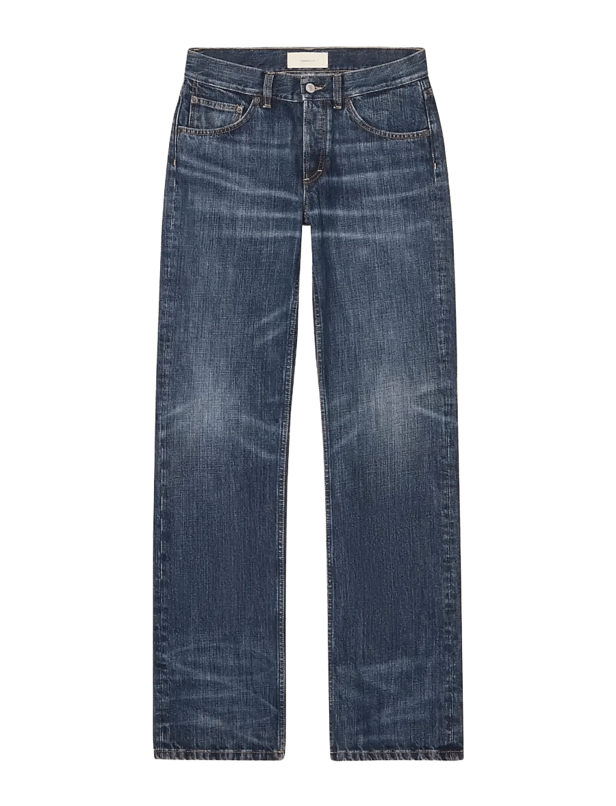 Jeanerica - Kyoto Droit - gerade jeans - dark blue righe - 1