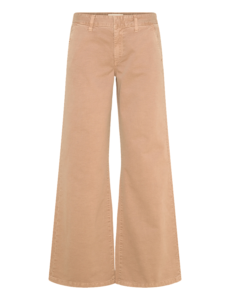 Jeanerica - Kyoto Chino - flare bukser - beige - 0