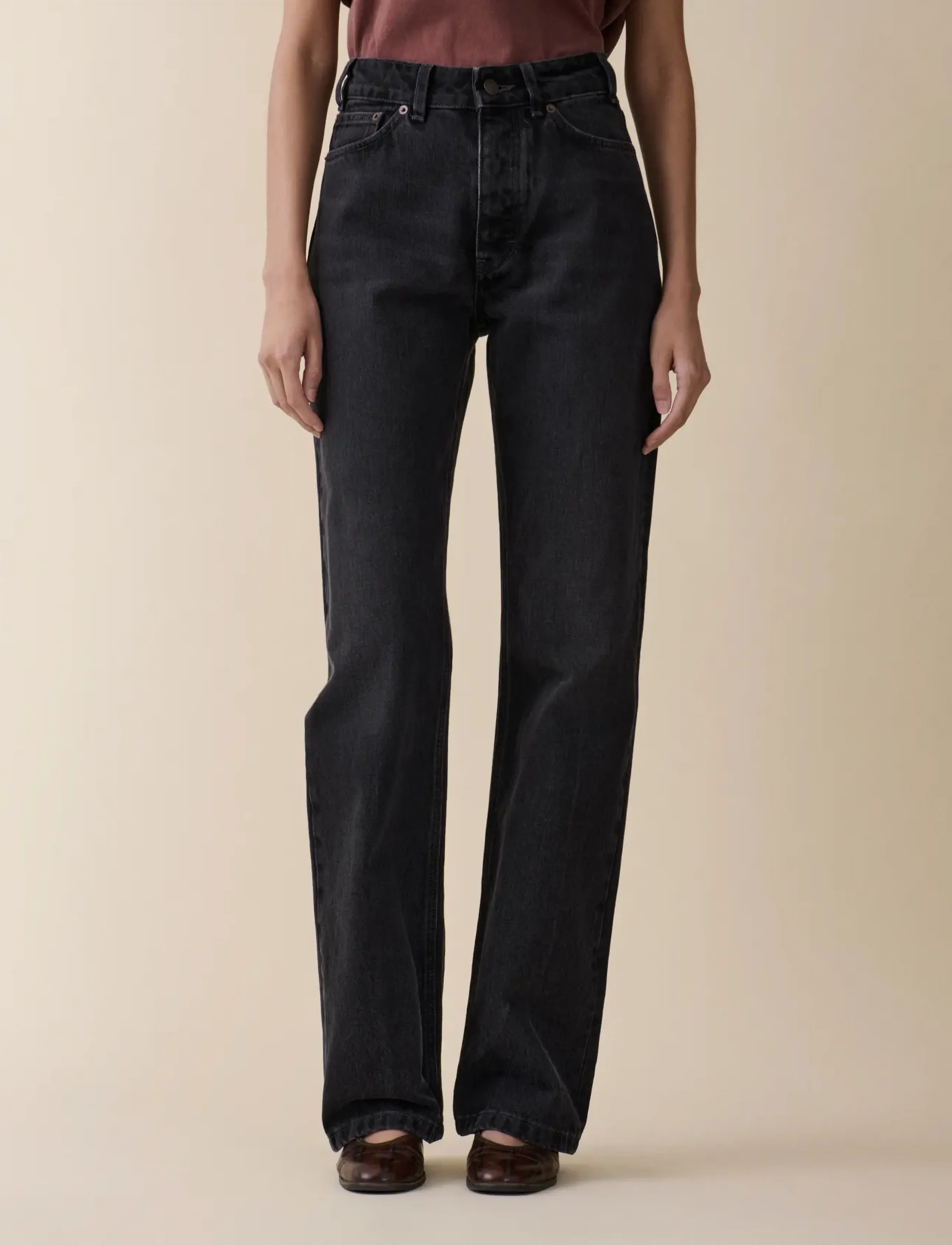 Jeanerica Virgo, 25 x 34, Jeans, Schwarz - Straight-regular, Frauen