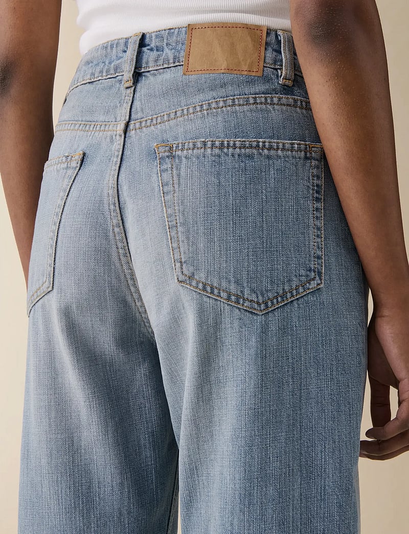 Jeanerica - Virgo - boyfriend jeans - light blue righe - 5