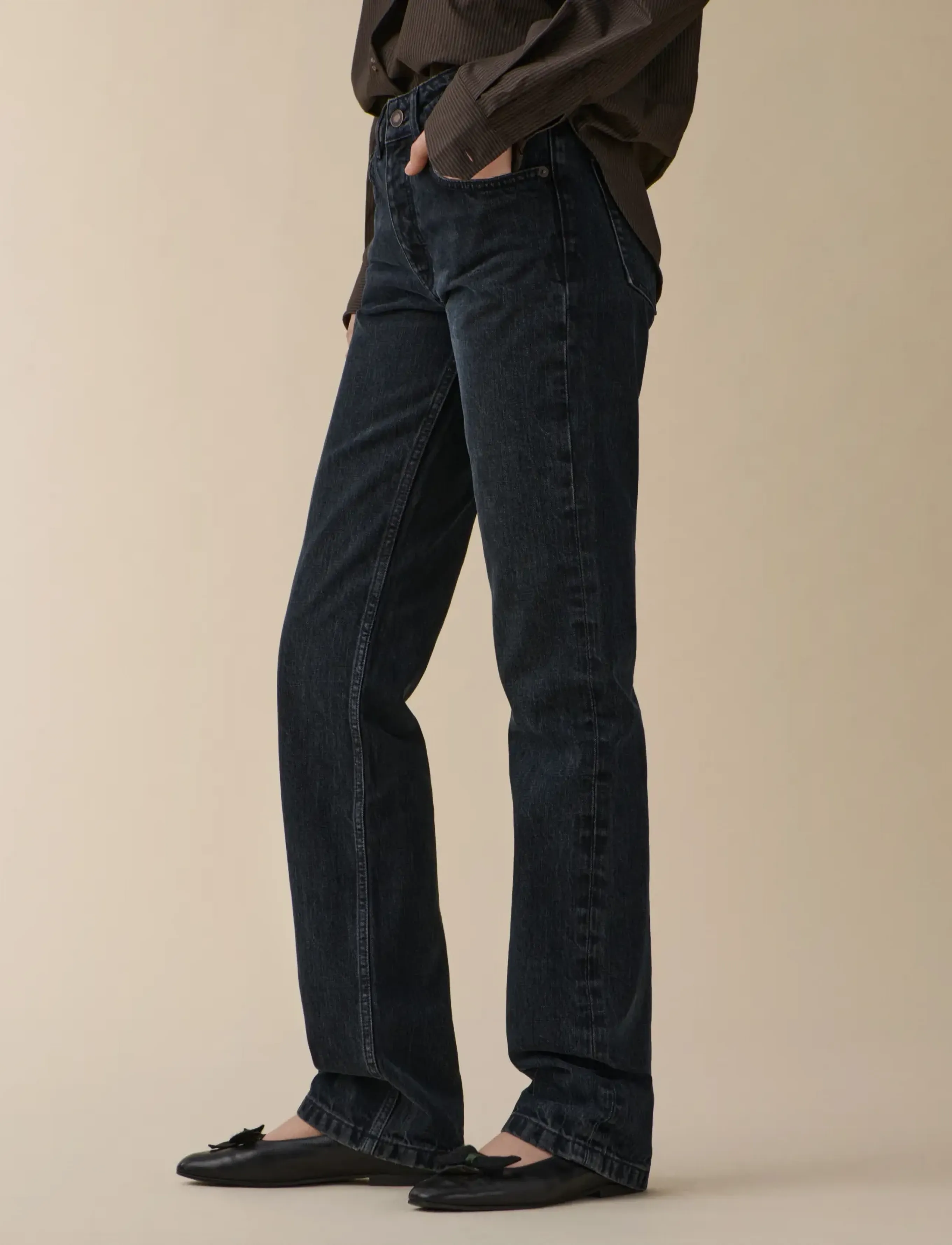 Jeanerica - Sisli - straight jeans - blue black - 2