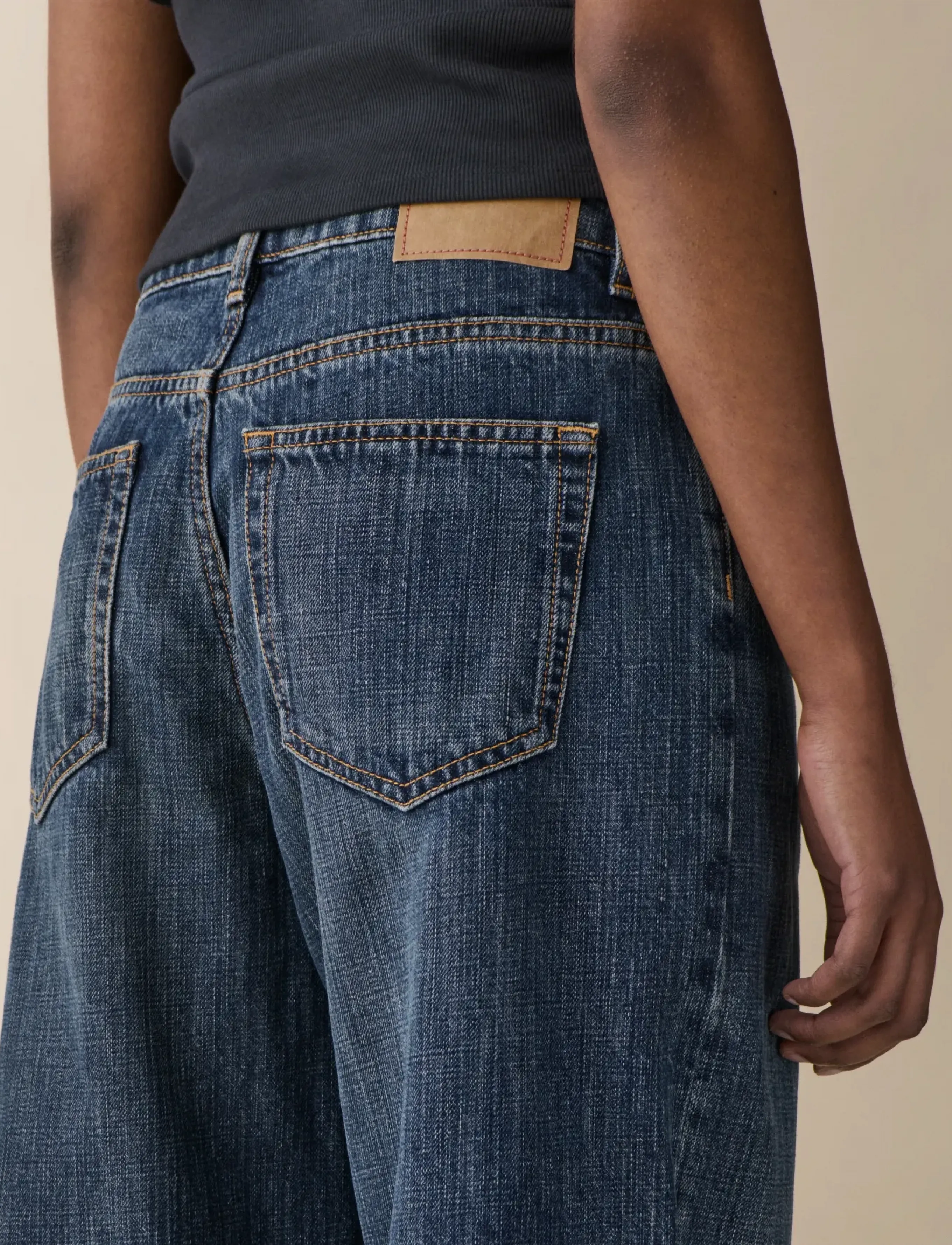 Jeanerica - Belem - jeans - dark blue righe - 5