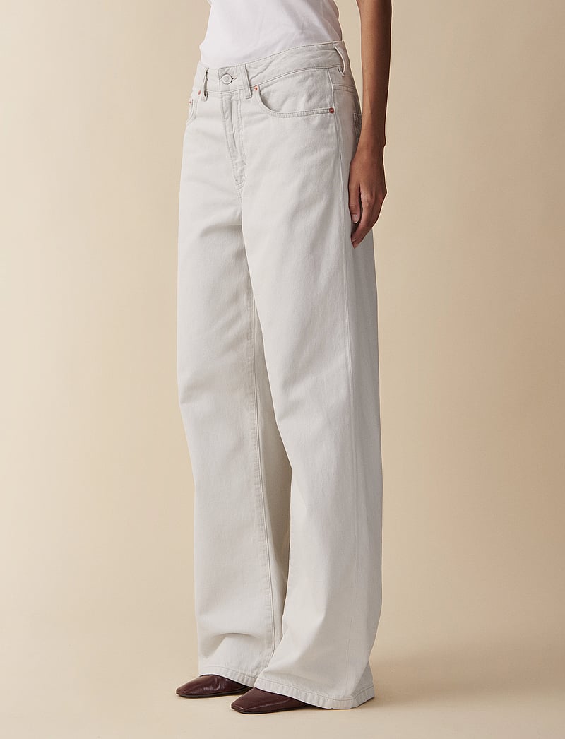 Jeanerica - Belem - džinsa bikses ar platām starām - putty - 3