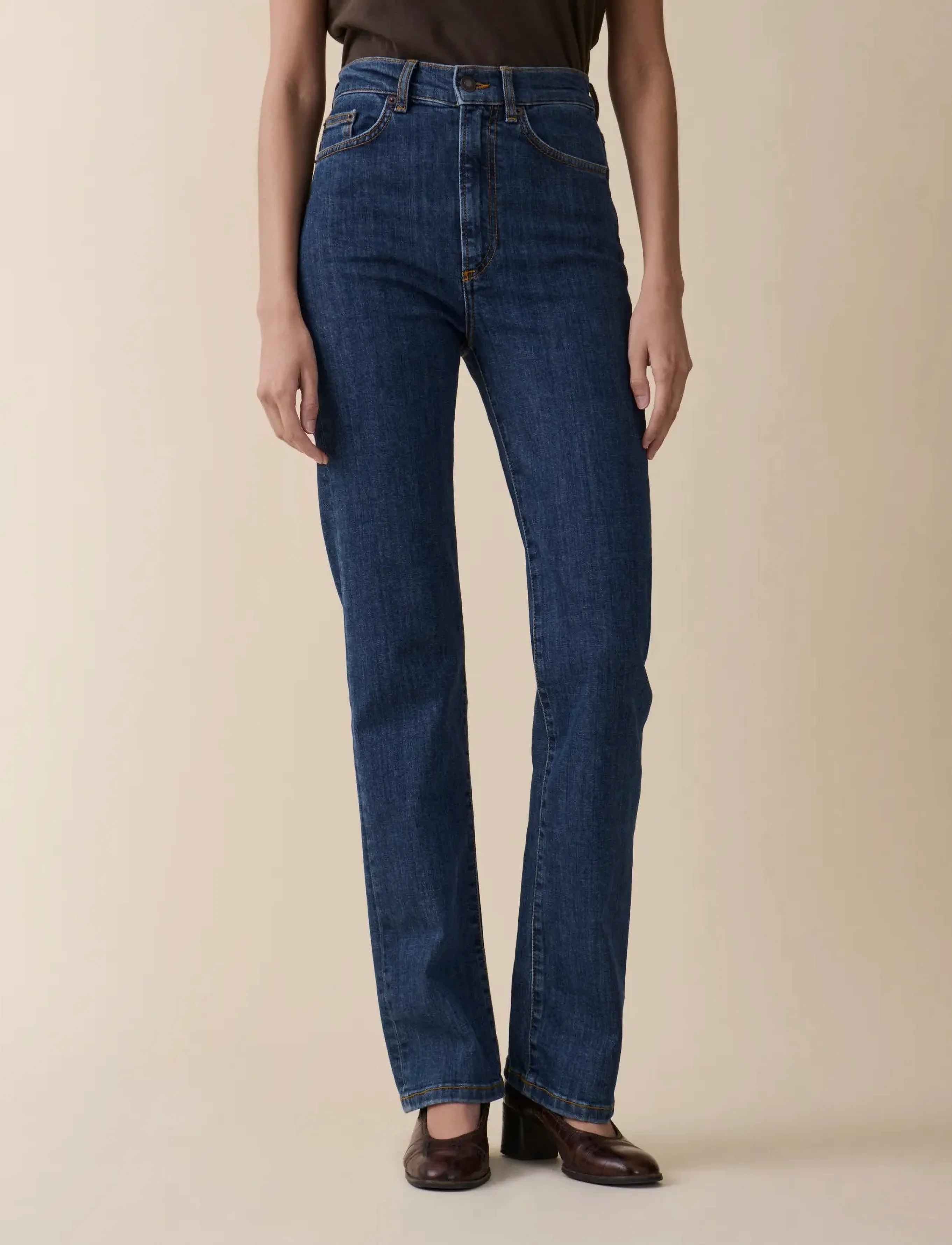 Jeanerica Eiffel, 26 x 32, Blue, Jeans > Boot Cut, Dame