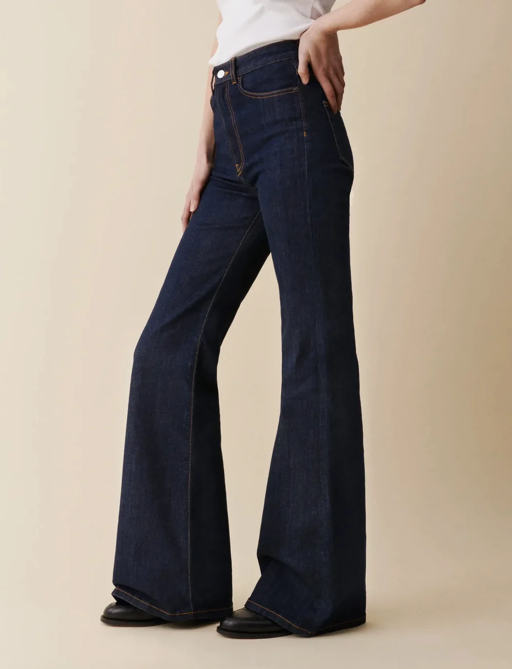 Jeanerica - Fuji - flared jeans - blue rinse - 2