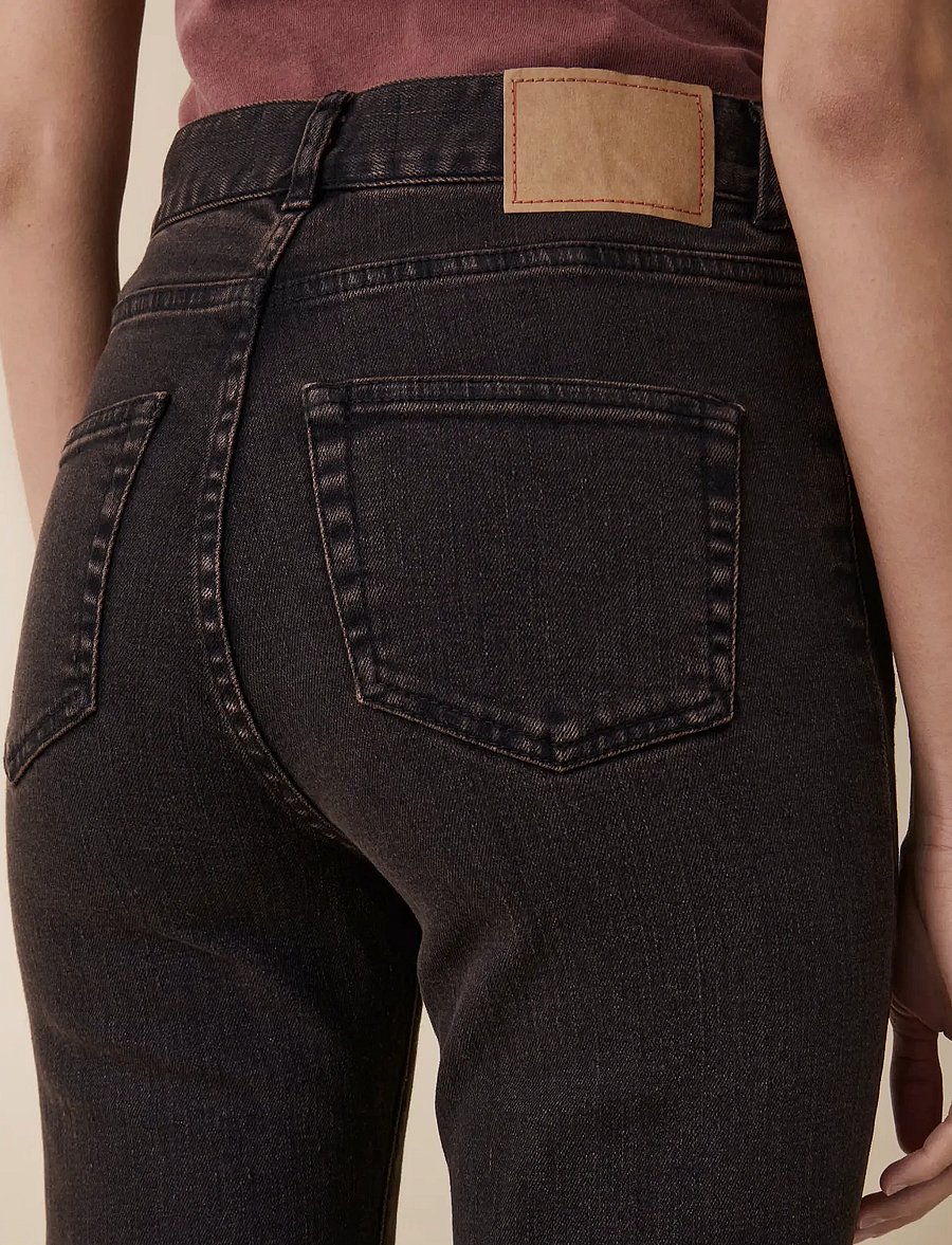 Jeanerica - Fuji - teksad - brown overdye - 4