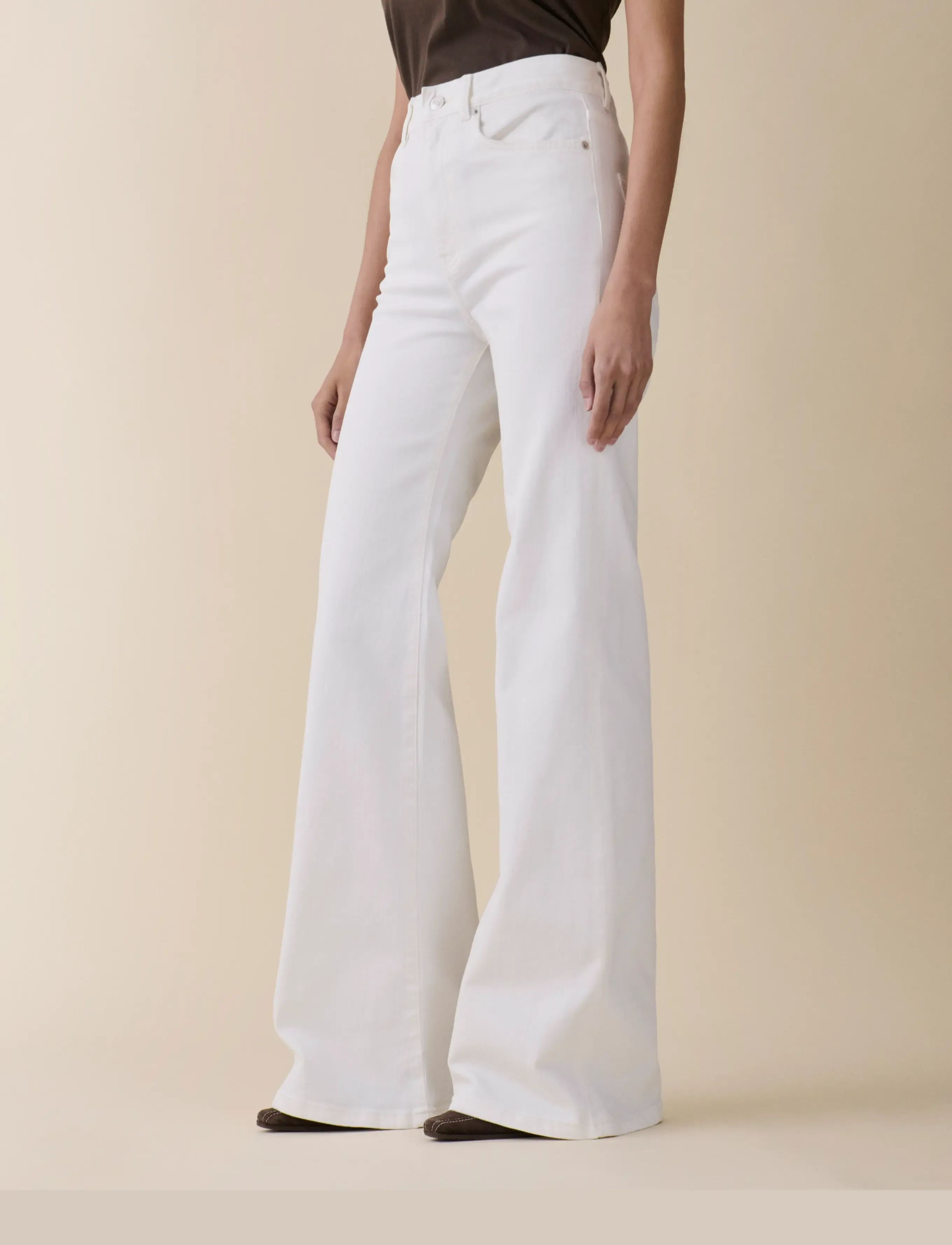 Jeanerica - Fuji - schlaghosen - natural white - 3
