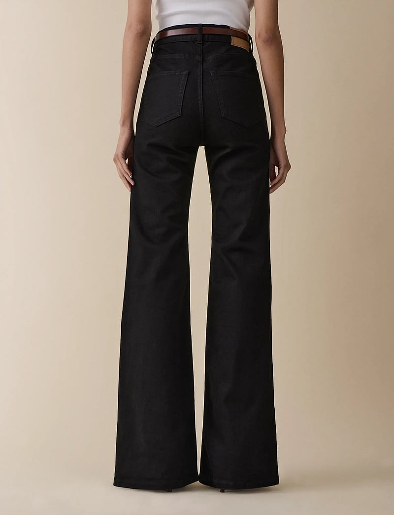 Jeanerica - Fuji - utsvängda jeans - rinse stay black - 3