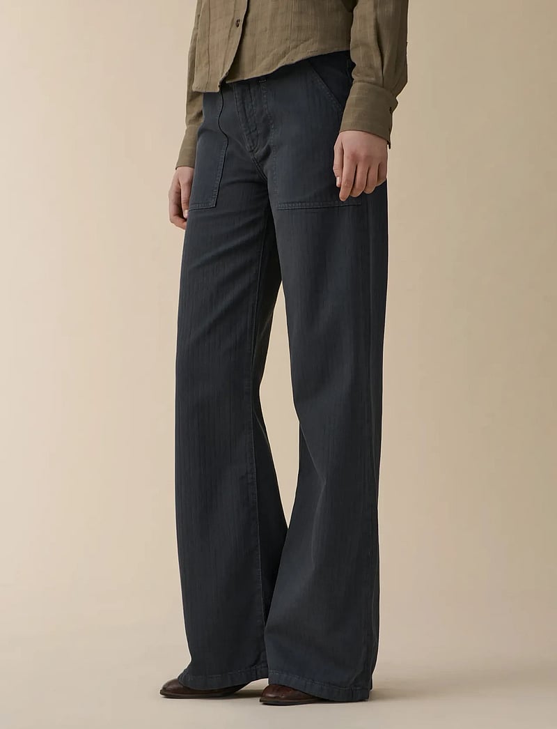 Jeanerica - Guell - jeans - chevron anthracite - 2