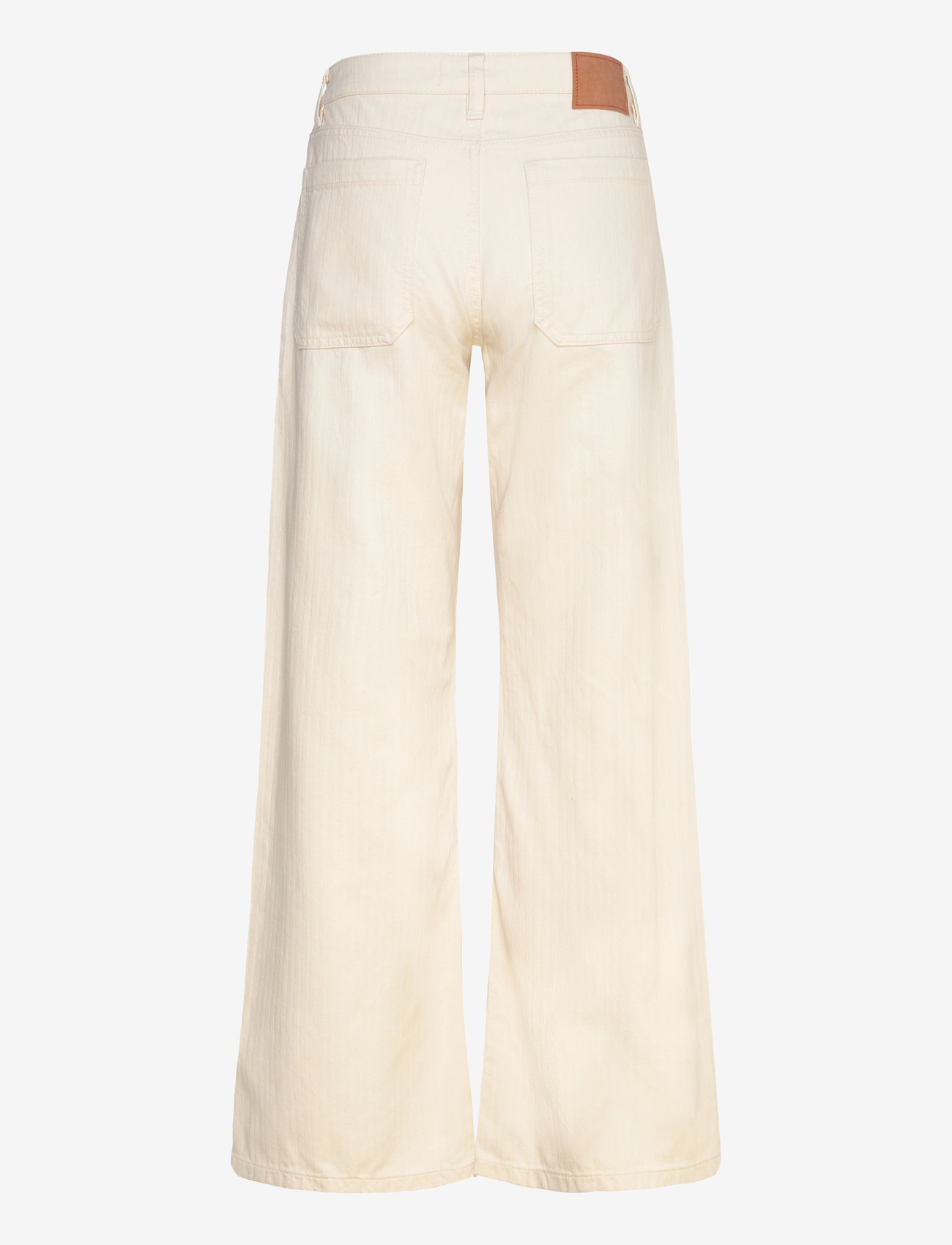 Jeanerica - Guell - vida jeans - chevron ecru - 2