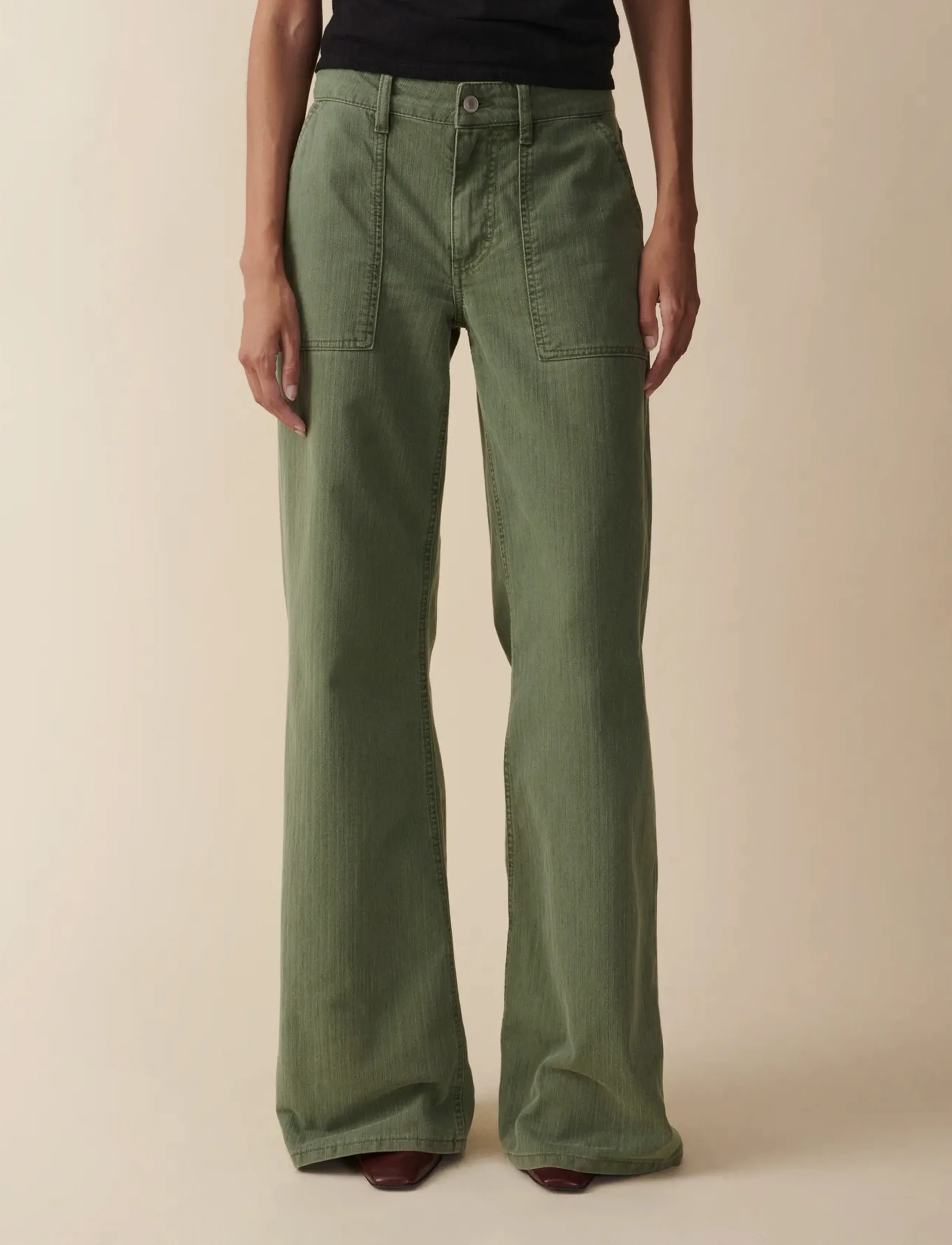 Jeanerica Guell - Tøj - CHEVRON GREEN / green
