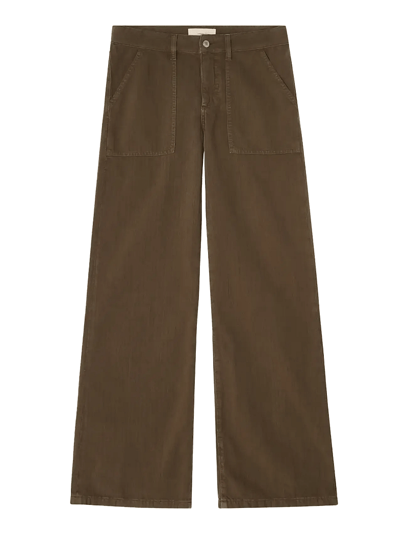 Jeanerica - Guell - jeans - chevron khaki green - 1