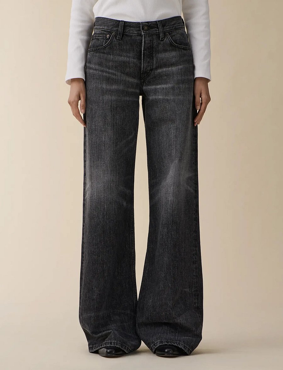 Jeanerica - Kyoto - jeans - black righe - 0