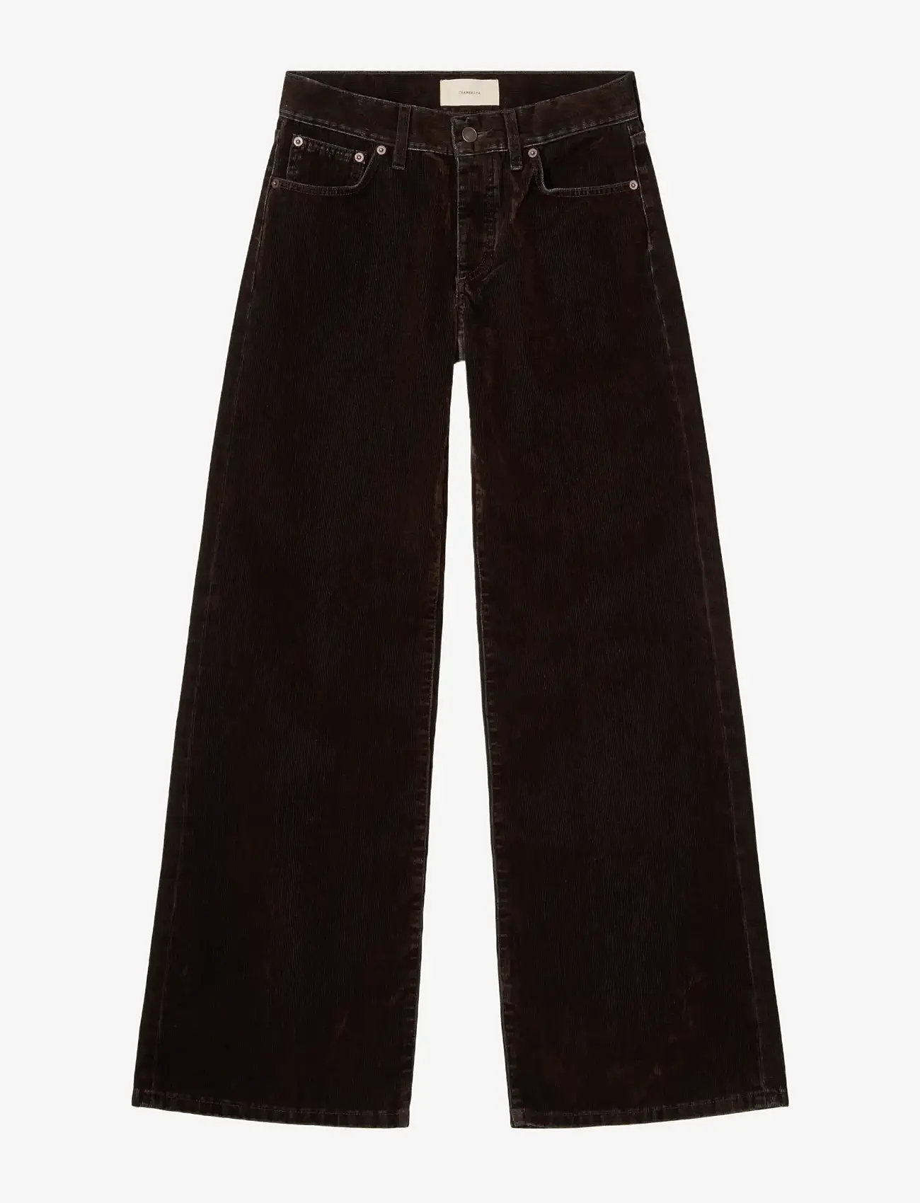 Jeanerica - Kyoto - jeans - brown flock corduroy - 1