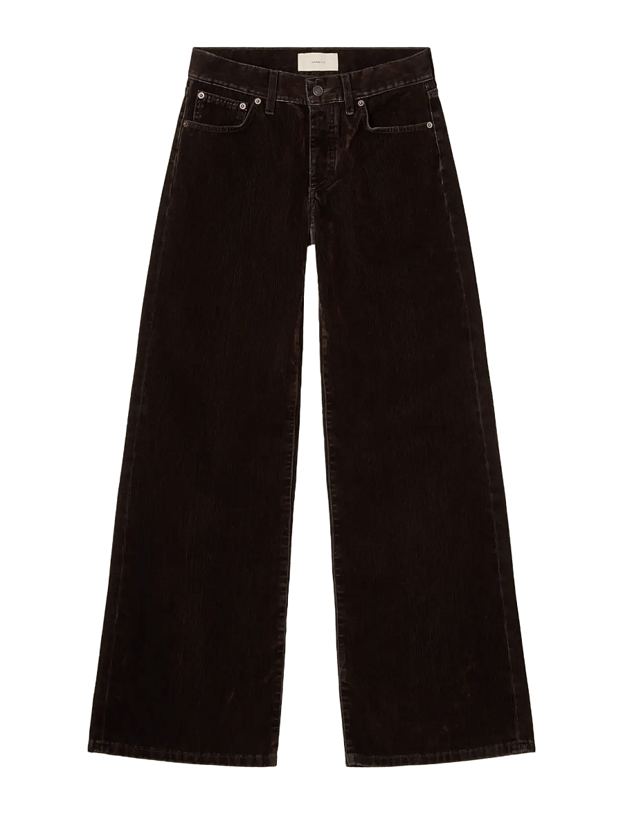 Jeanerica - Kyoto - jeans - brown flock corduroy - 1