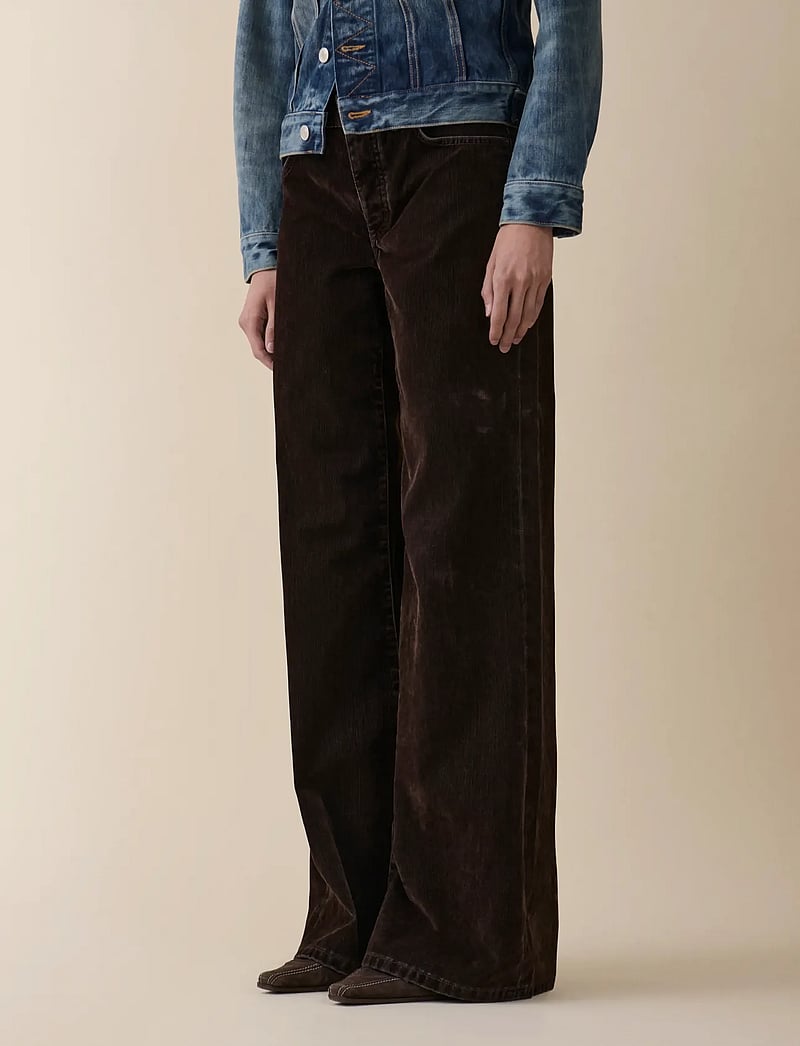 Jeanerica - Kyoto - jeans - brown flock corduroy - 3