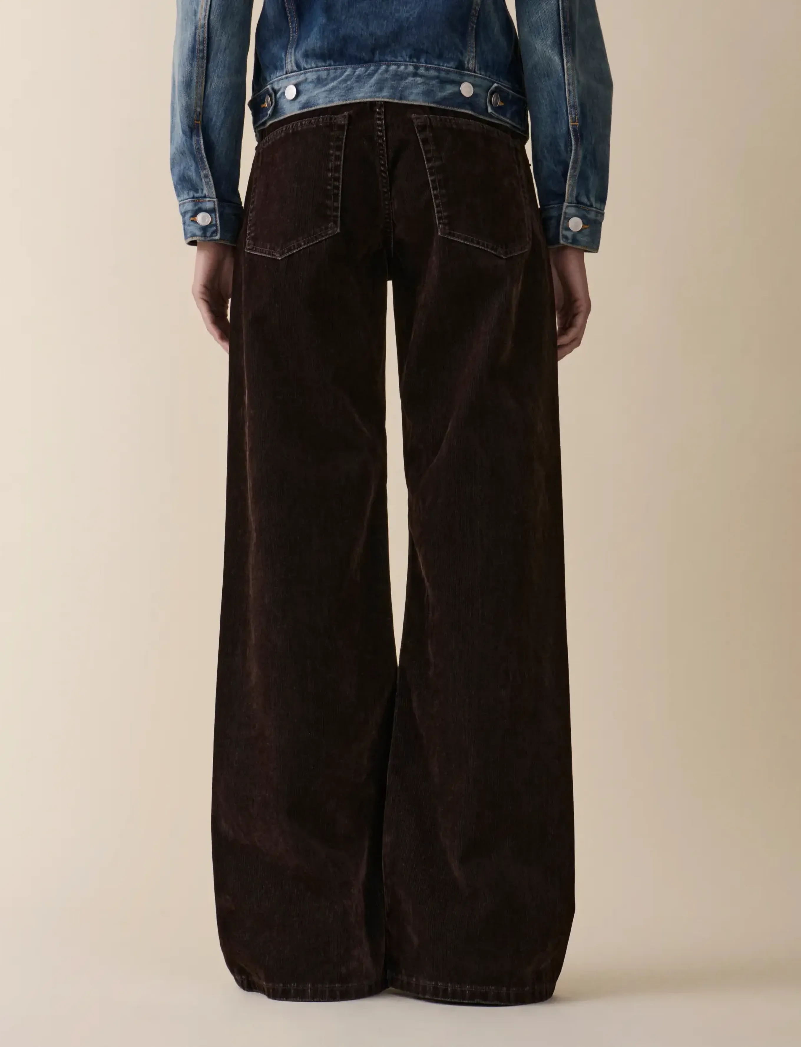 Jeanerica - Kyoto - jeans - brown flock corduroy - 4