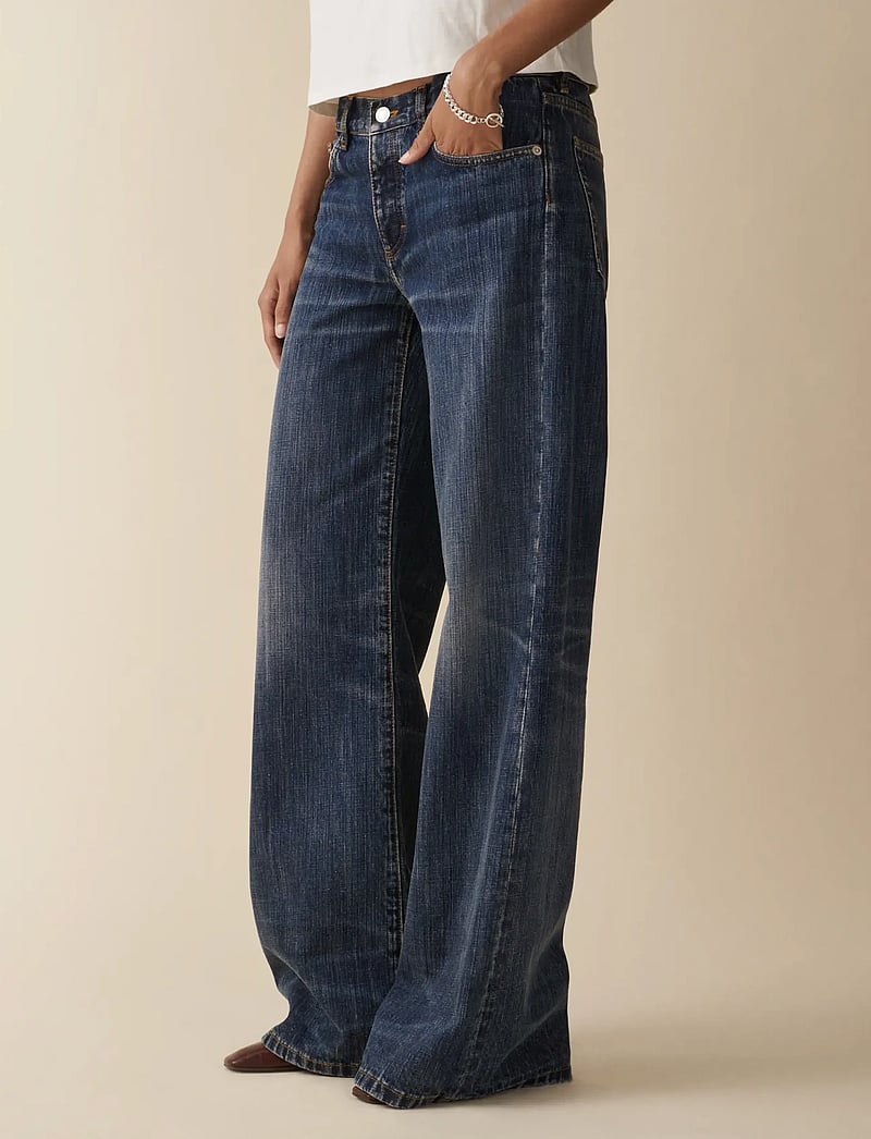 Jeanerica - Kyoto - jeans - dark blue righe - 3