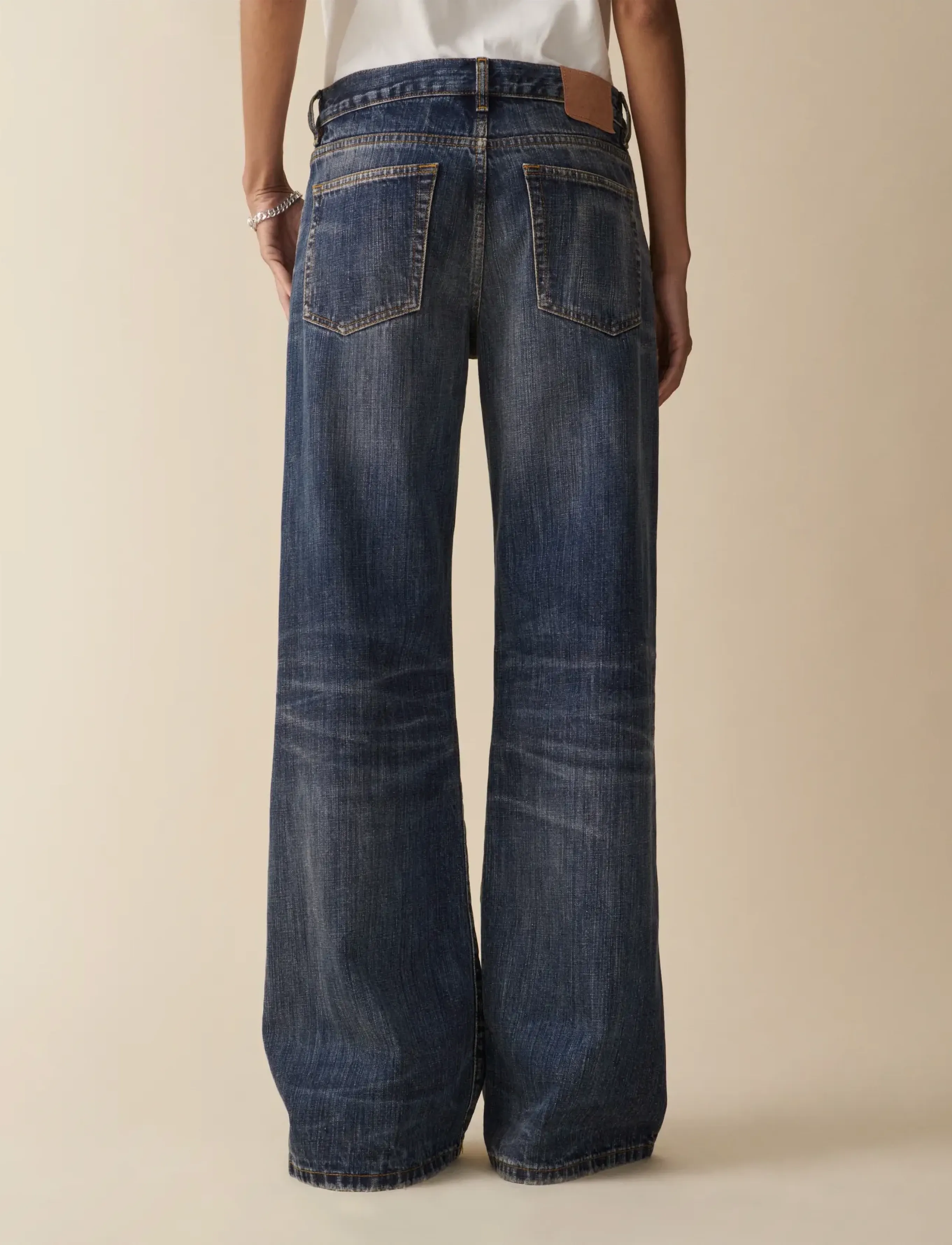 Jeanerica - Kyoto - jeans - dark blue righe - 4