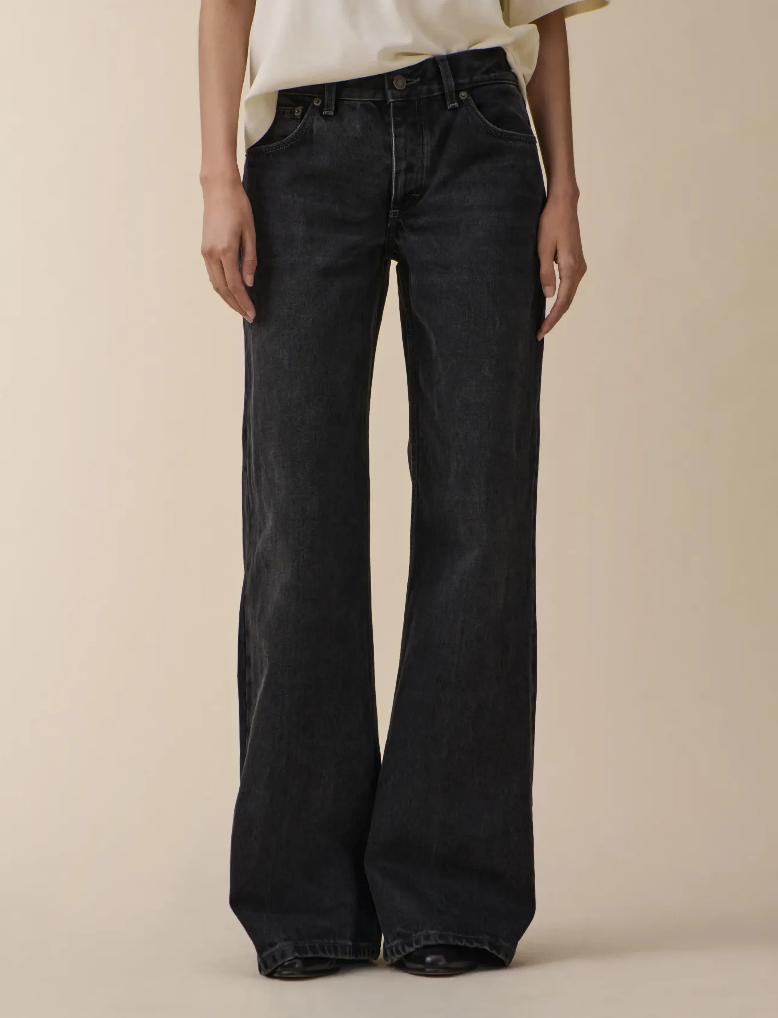 Jeanerica Kyoto - Jeanerica - GESSO BLACK / black