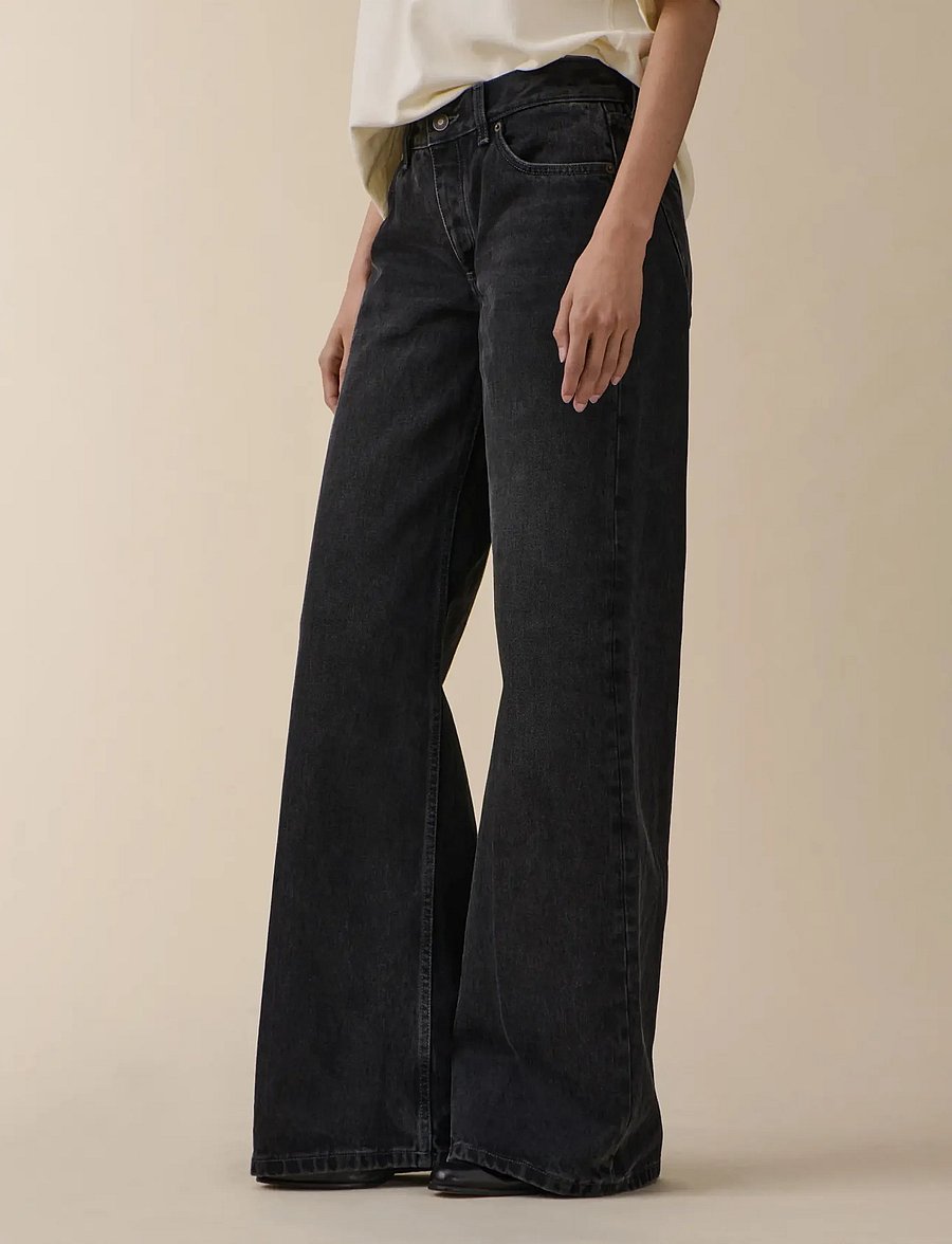 Jeanerica - Kyoto - jeans - gesso black - 2