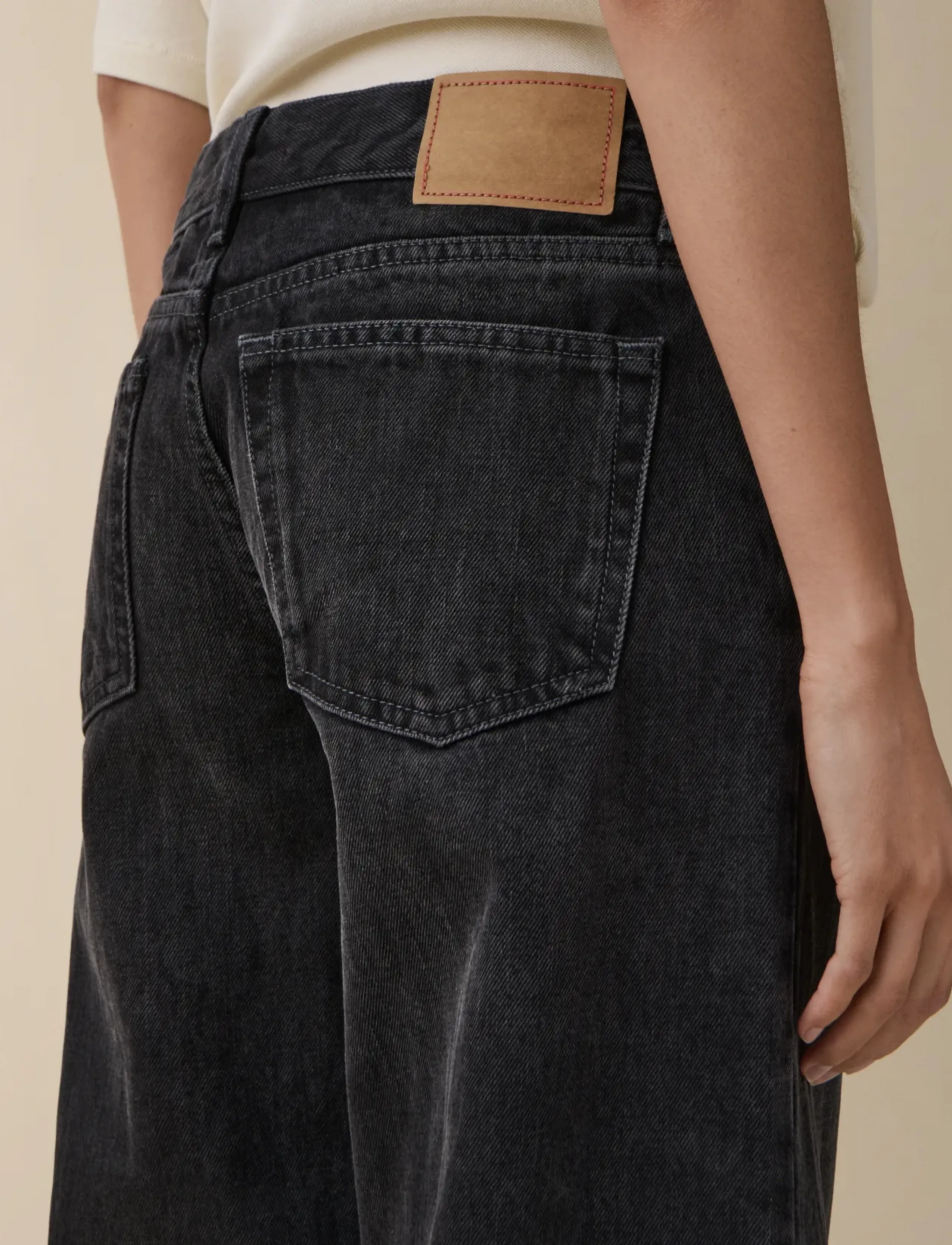 Jeanerica - Kyoto - jeans - gesso black - 4