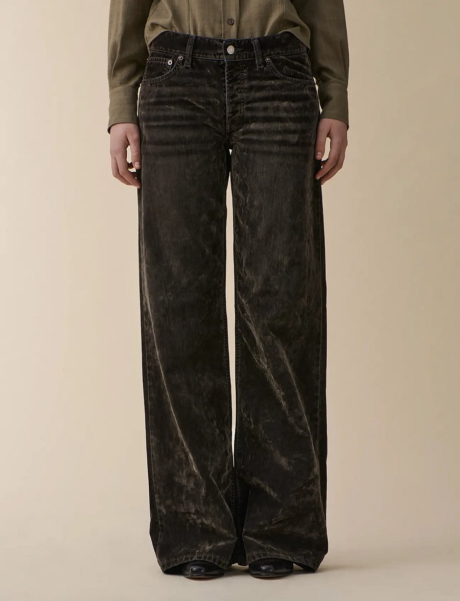 Jeanerica - Kyoto - jeans - grey velvet - 0