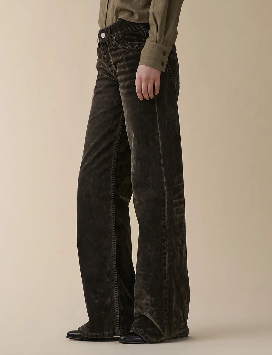 Jeanerica - Kyoto - jeans - grey velvet - 2