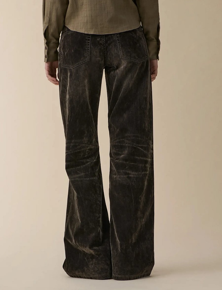Jeanerica - Kyoto - jeans - grey velvet - 3