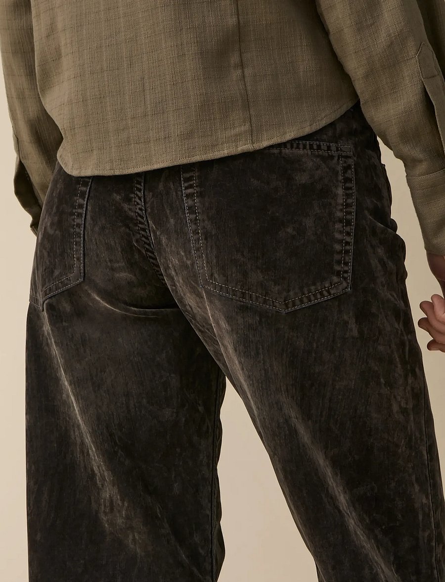 Jeanerica - Kyoto - jeans - grey velvet - 4