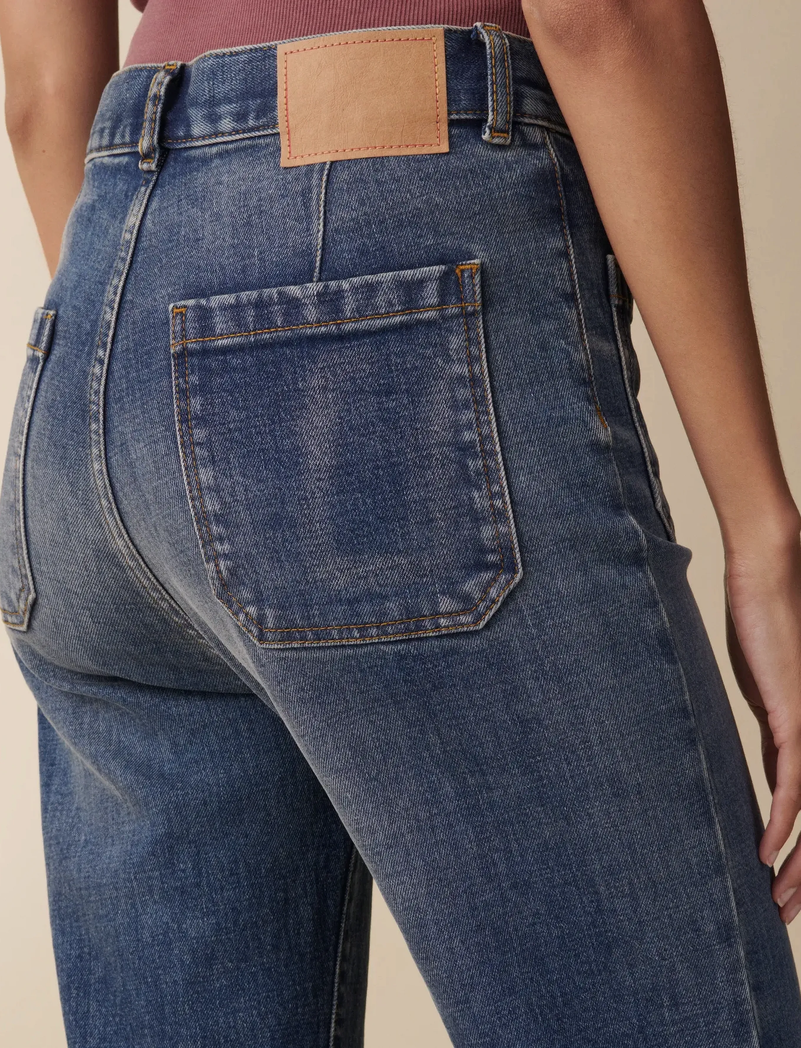 Jeanerica - St Monica - jeans - blue mezzo - 4
