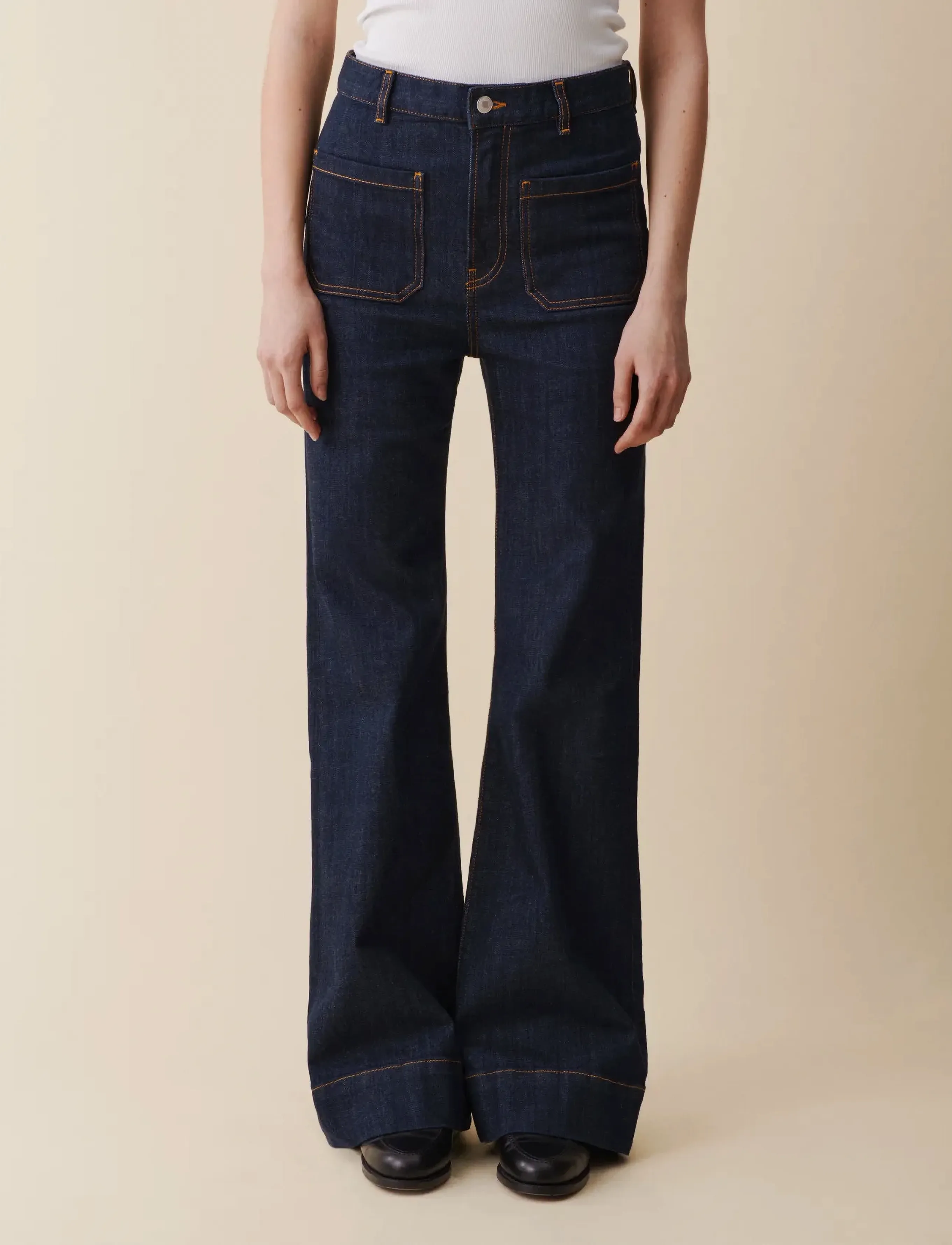 Jeanerica St Monica, 27 x 30, Jeans, Blau - Flares, Frauen