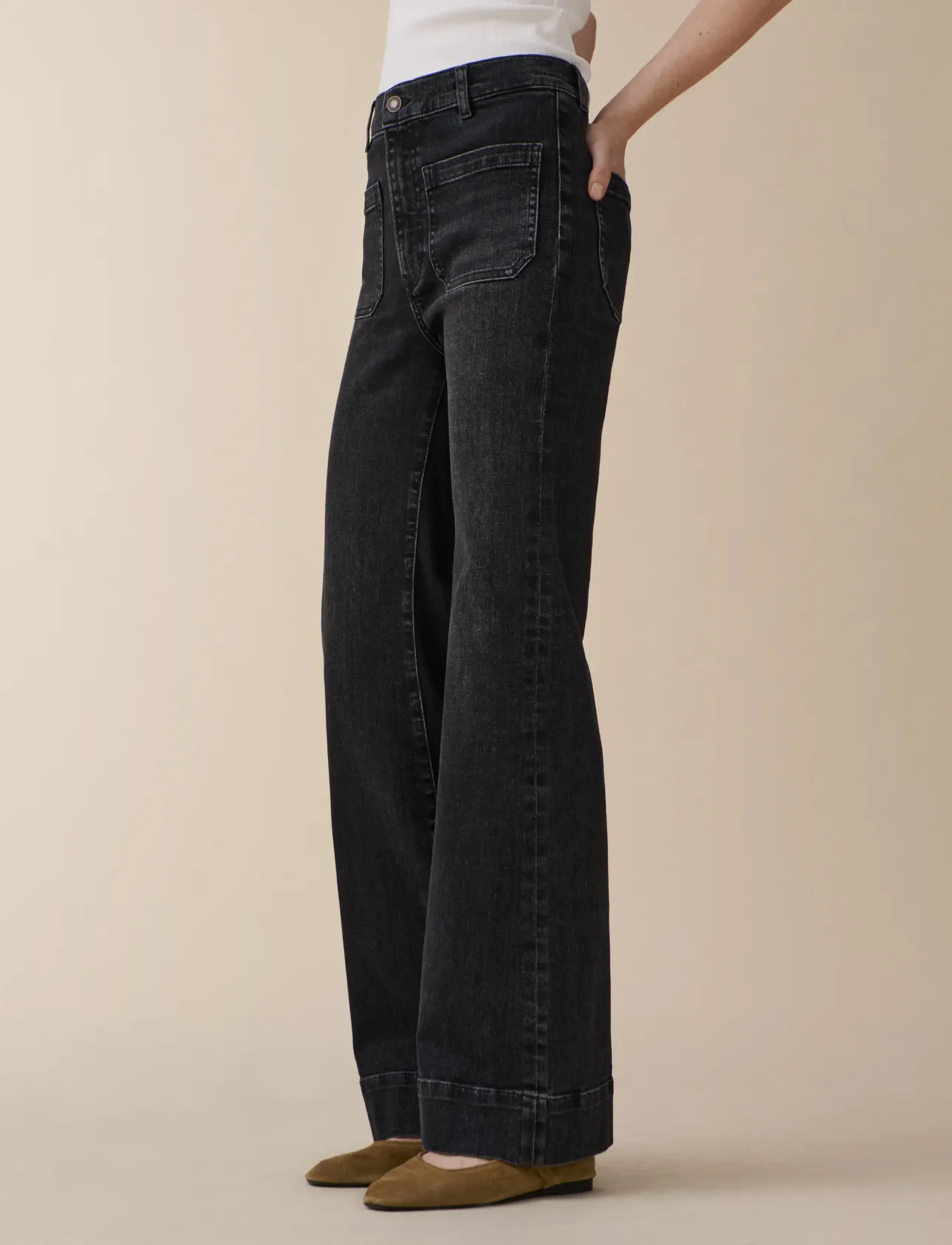 Jeanerica - St Monica - jeans - washed black - 2