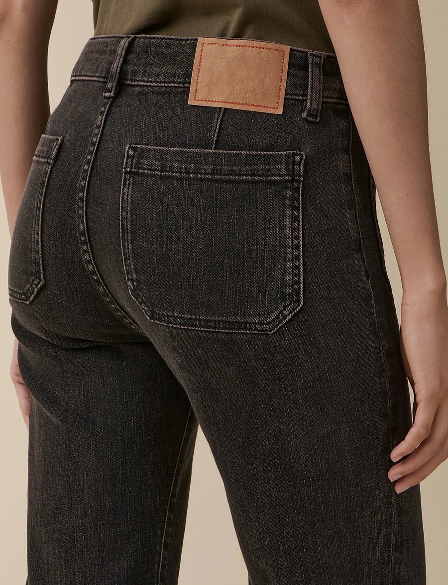 Jeanerica - St Monica Low - jeans - brown overdye - 4