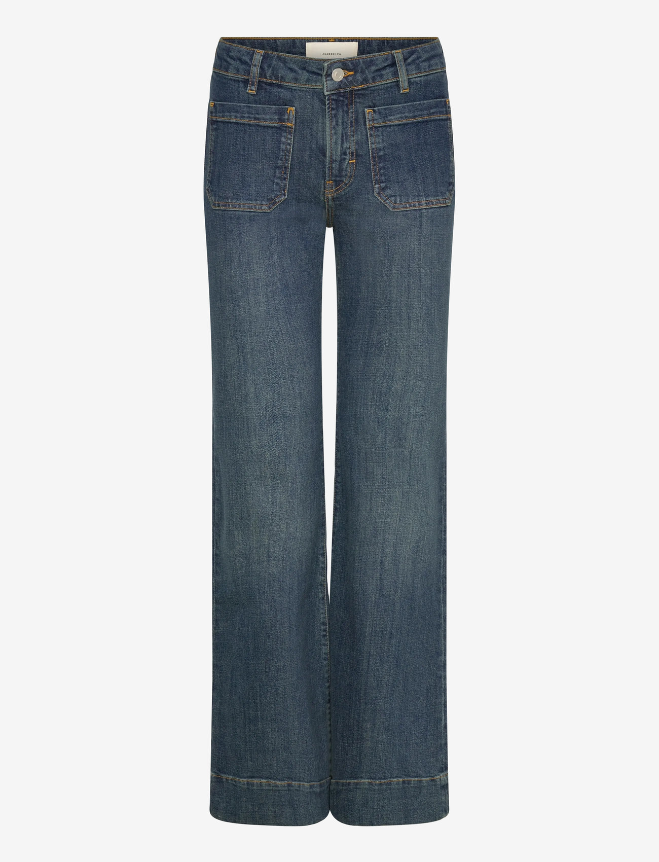 Jeanerica - St Monica Low - utsvängda jeans - dark vintage 78 - 1