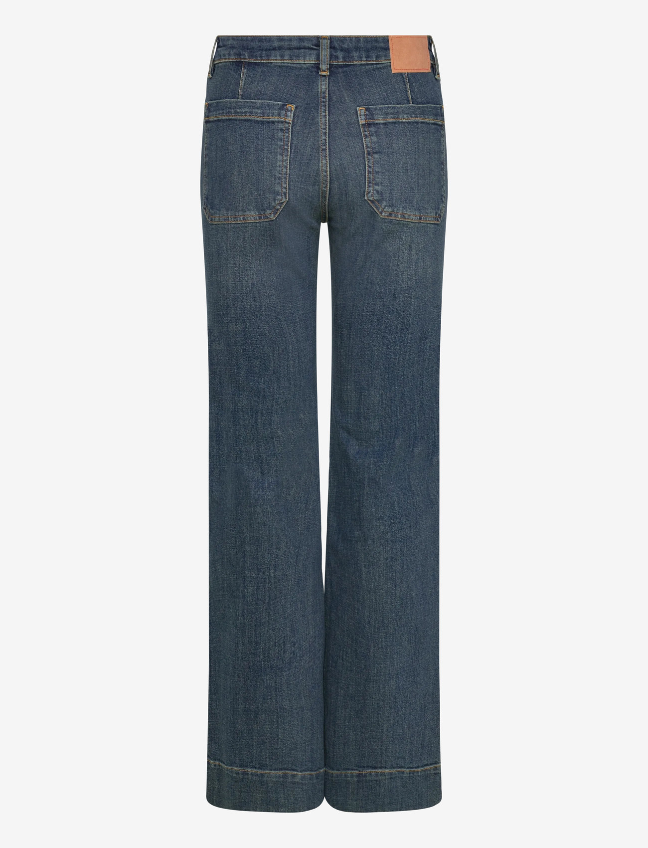 Jeanerica - St Monica Low - utsvängda jeans - dark vintage 78 - 2