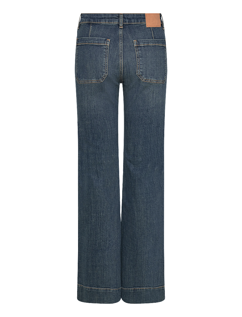 Jeanerica - St Monica Low - utsvängda jeans - dark vintage 78 - 2