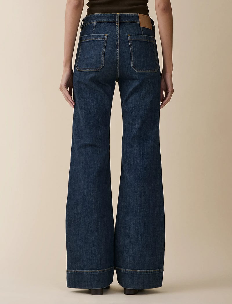 Jeanerica - St Monica Low - utsvängda jeans - dark vintage 78 - 4