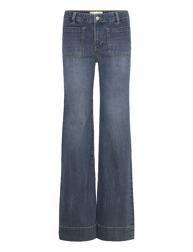 Jeanerica - St Monica Low - utsvängda jeans - grey cast indigo - 1