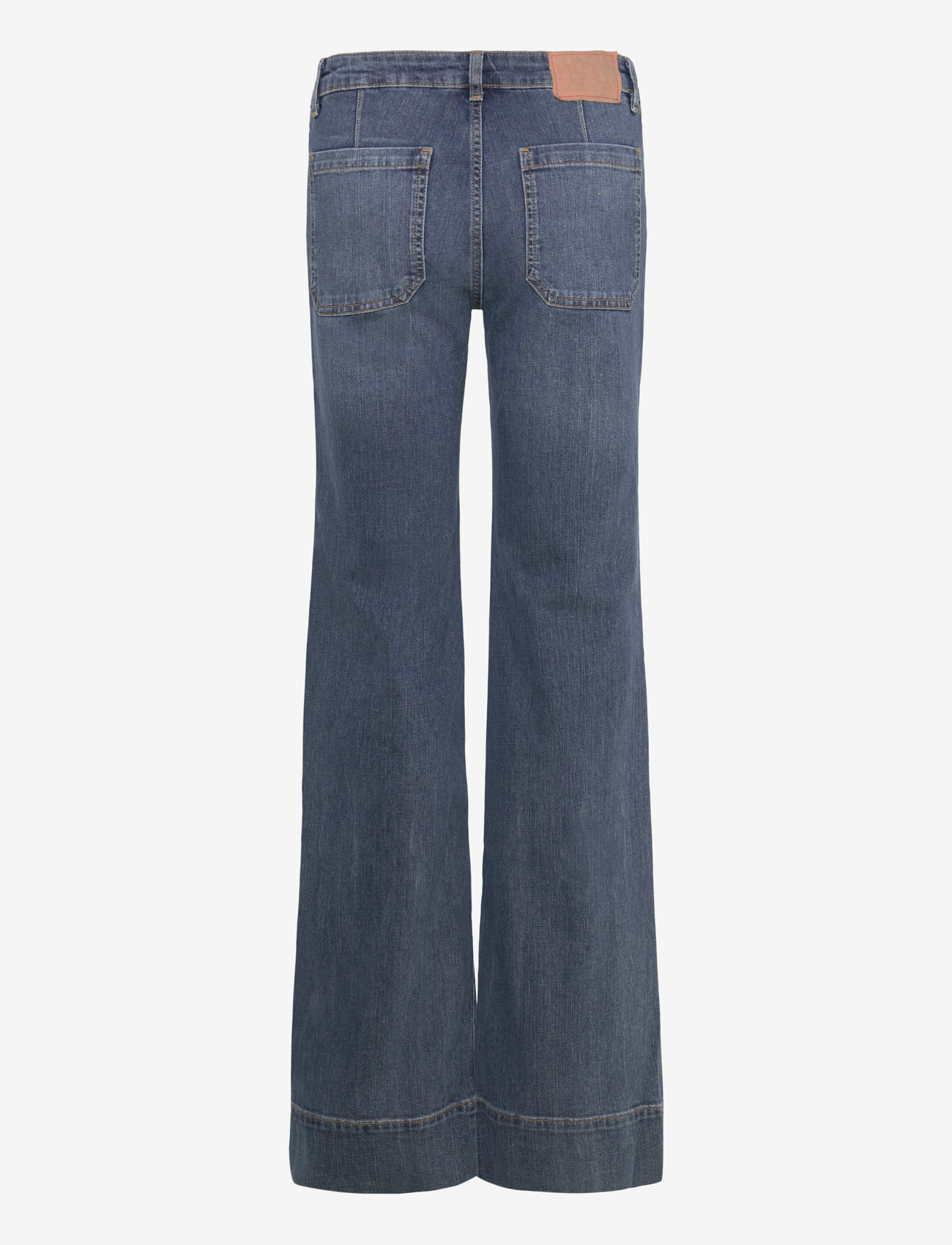 Jeanerica - St Monica Low - utsvängda jeans - grey cast indigo - 2