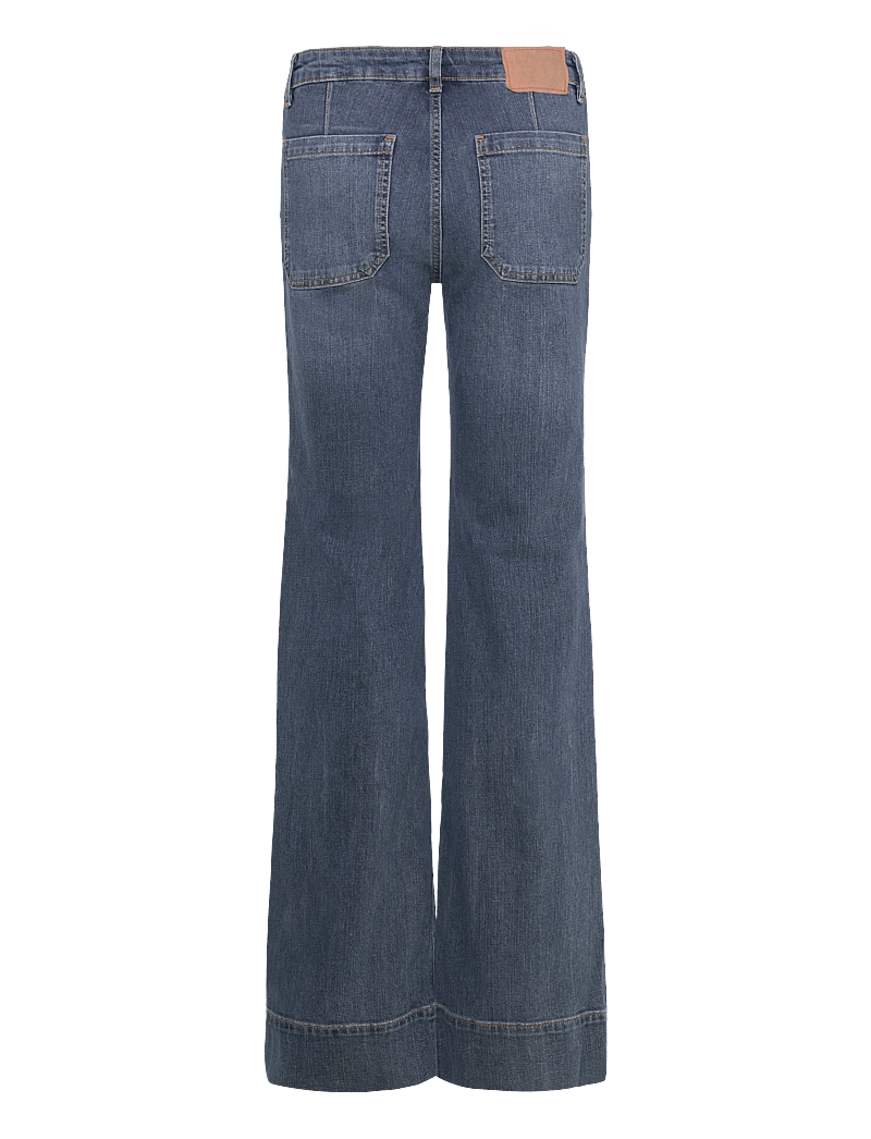 Jeanerica - St Monica Low - utsvängda jeans - grey cast indigo - 2