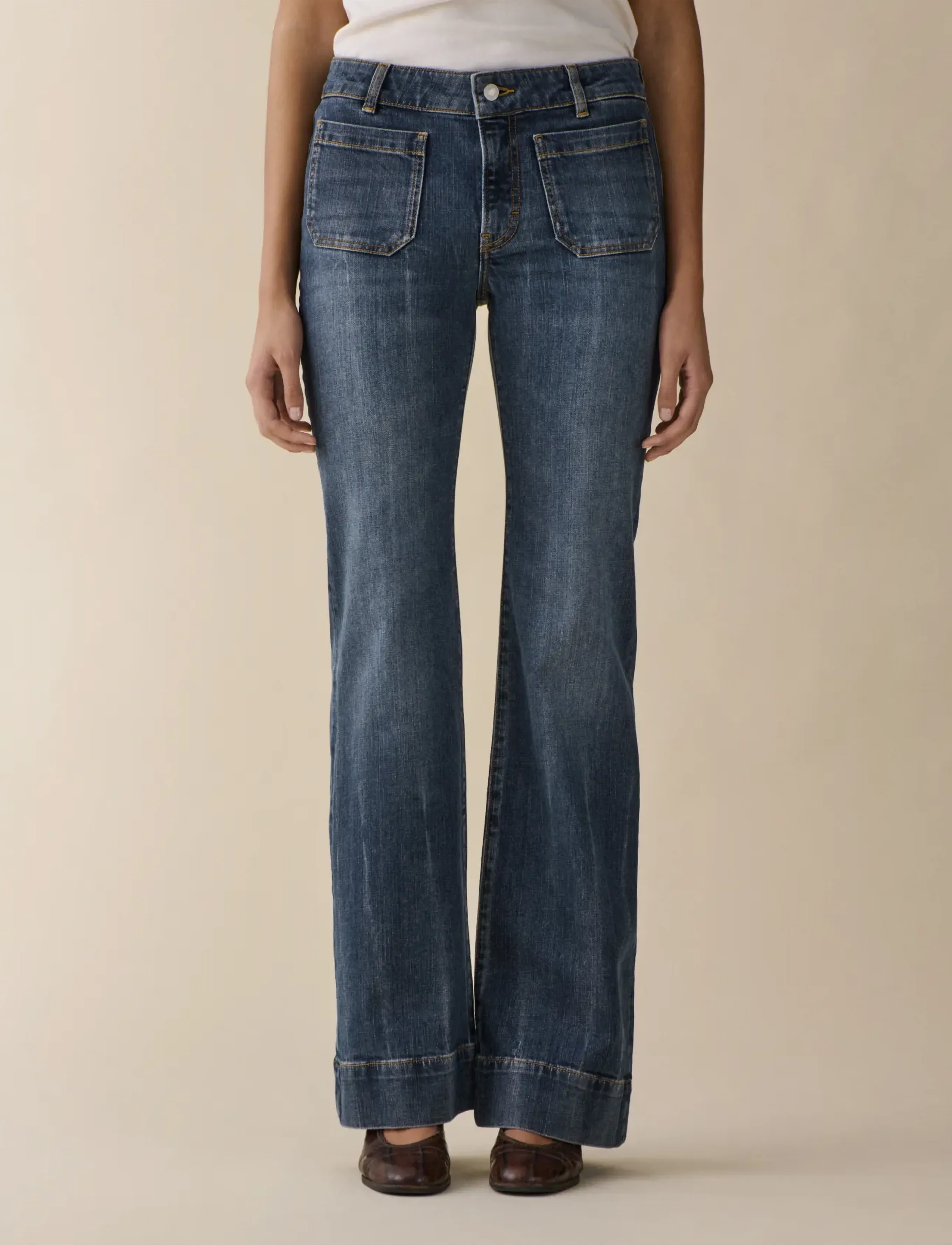 Jeanerica St Monica Low - Jeanerica - GREY CAST INDIGO / blue