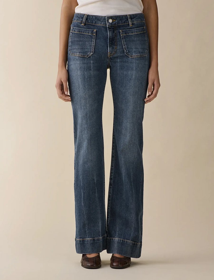 Jeanerica - St Monica Low - jeans - grey cast indigo - 0