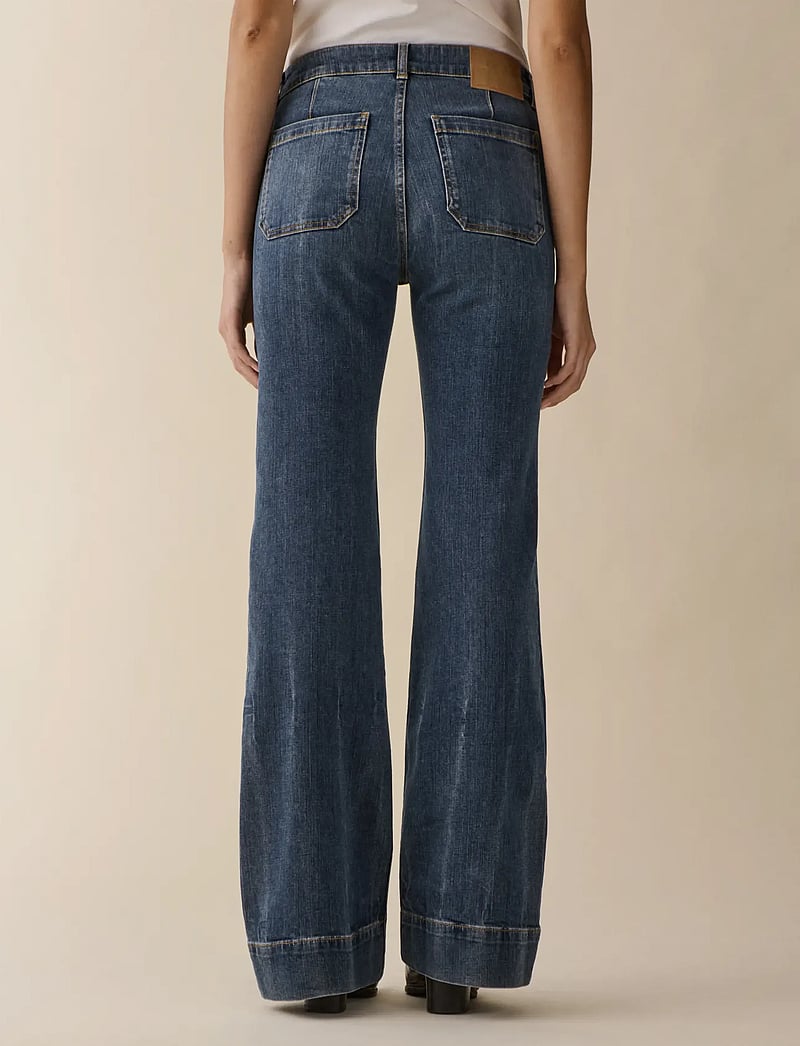 Jeanerica - St Monica Low - utsvängda jeans - grey cast indigo - 4