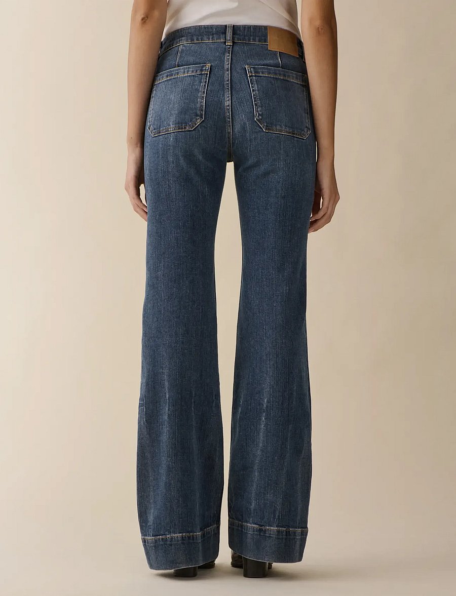 Jeanerica - St Monica Low - jeans - grey cast indigo - 4