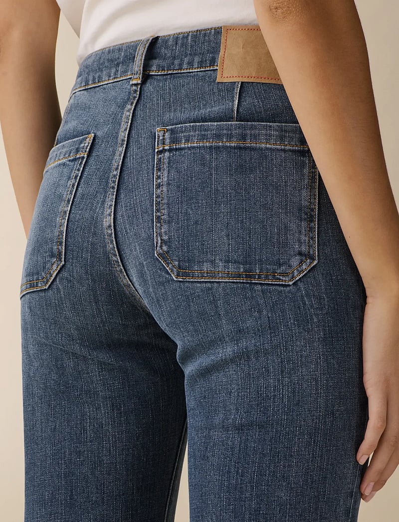 Jeanerica - St Monica Low - utsvängda jeans - grey cast indigo - 5