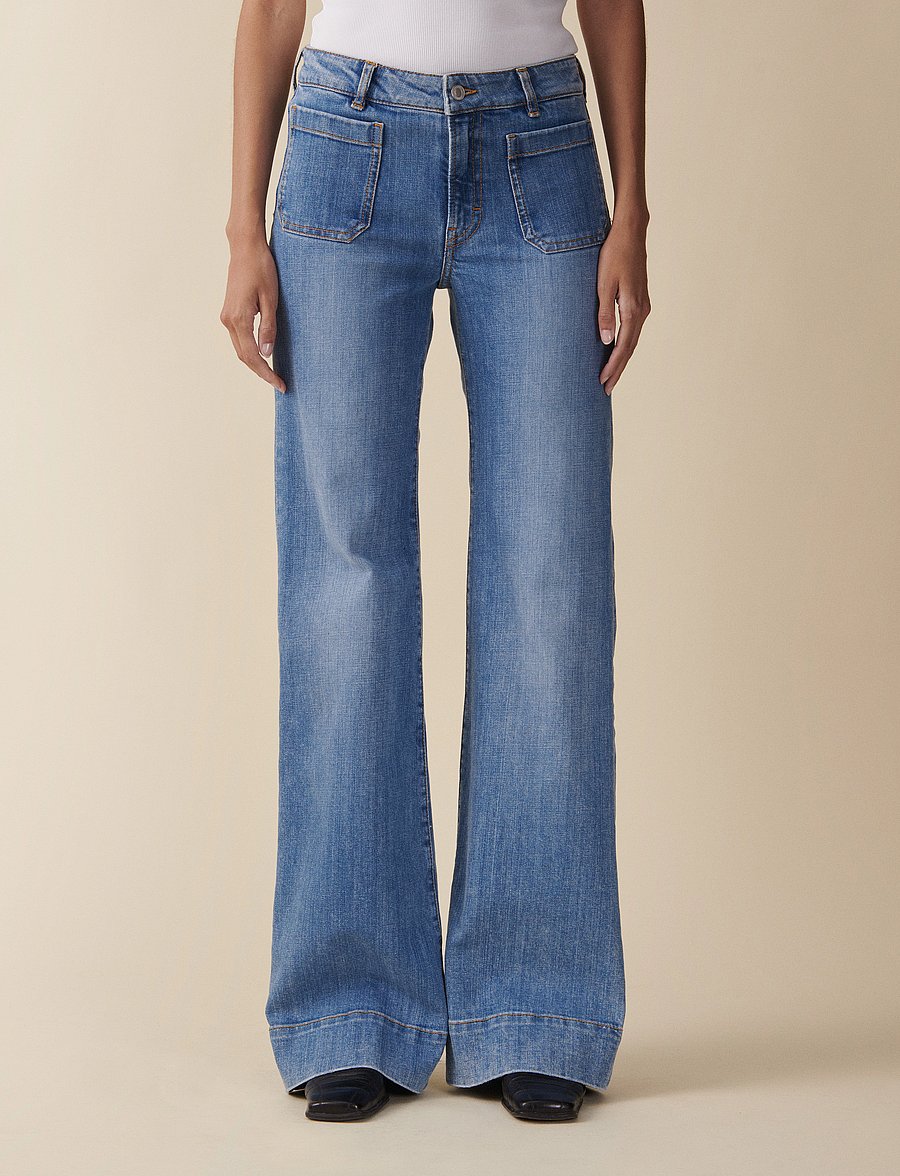 Jeanerica - St Monica Low - jeans - light classic vintage - 0
