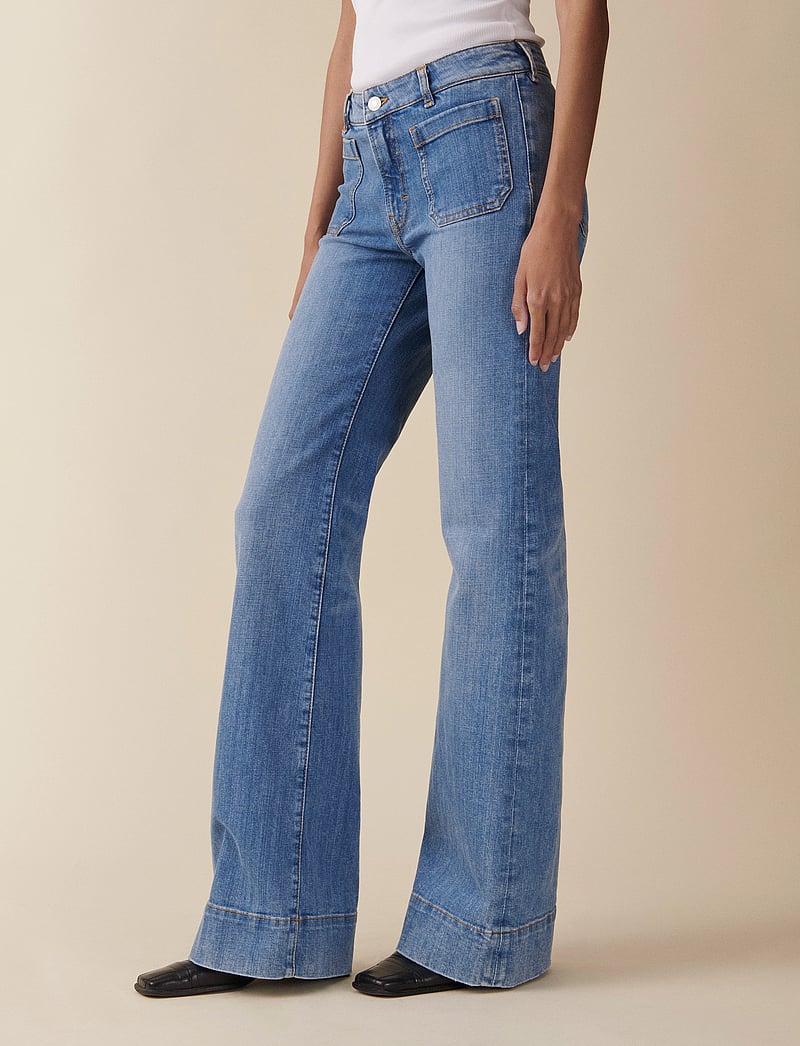 Jeanerica - St Monica Low - utsvängda jeans - light classic vintage - 4