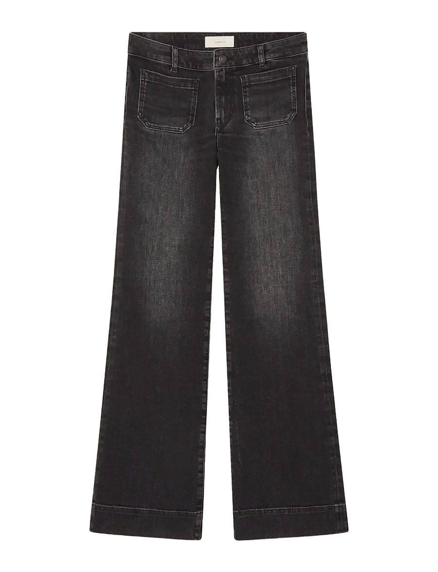 Jeanerica - St Monica Low - jeans - washed black - 1