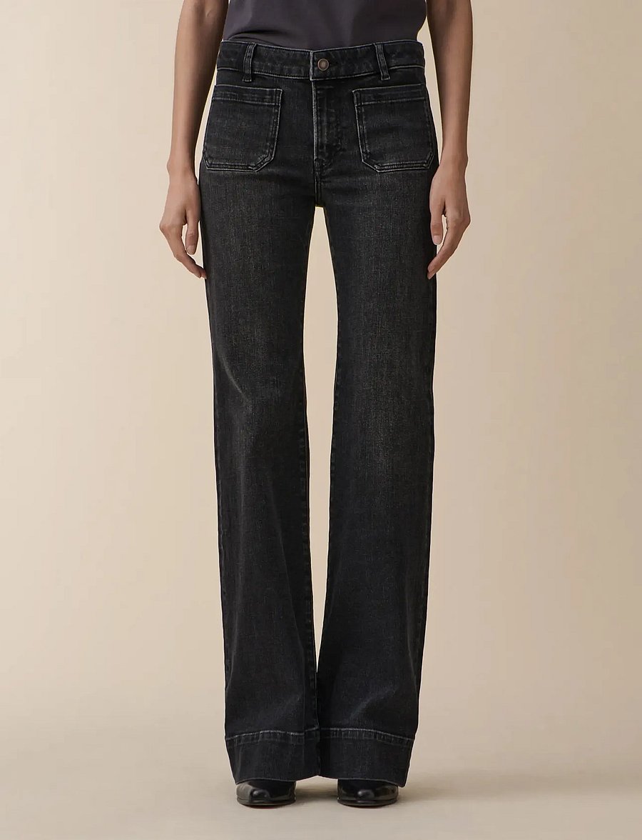 Jeanerica - St Monica Low - jeans - washed black - 0